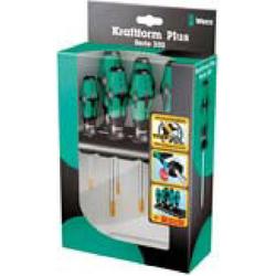 Wera Schraubendrehersatz mit Haltefunktion + Rack 367/6 TORX HF Nr. 05028059001