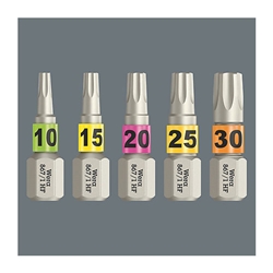 Wera TORX-Bit 867/1 HF TX20x25mm mit Haltefunktion, passend für Würth ASSY und SPAX T-STAR plus Schrauben Nr. 05066142001
