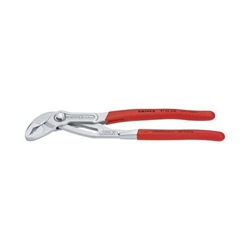 Knipex Cobra® Hightech-Wasserpumpenzange mit rutschhemmendem Kunststoff überzogen verchromt 250 mm Nr. 87 03 250