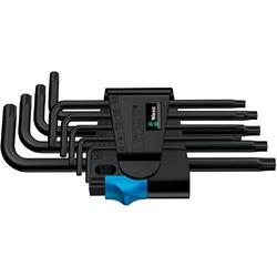 Wera Winkelschlüsselsatz, Haltefunktion, BlackLaser 967/9 TORX HF 1 Nr. 05024244001