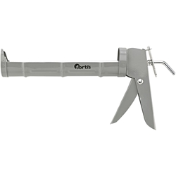 Kartuschenpistole verzinkt mit Zahnstange 310ml (fortis)