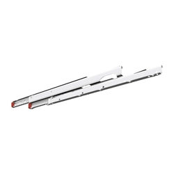 Vollauszug Fulterer FR 6500/650 weiß, Tragkraft bis 40 kg, EB 12mm Nr. 1002431016