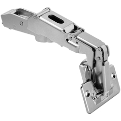 Blum CLIP top Weitwinkelscharnier 170°, Eckanschlag, mit Feder, Topf: Schrauben, vernickelt (VE:125) Nr. 71T6550
