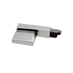Blum BLUMOTION für Türen, zum Aufstecken, für Scharnier mit gekröpften Scharnierarm, Mittelanschlag, vernickelt (VE:250) Nr. 973A0600