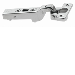 Blum CLIP top Minischarnier 94°, Mittelanschlag, mit Feder, Topf: Schrauben, Topf-Ø=26mm, vernickelt (VE:50) Nr. 71T0650
