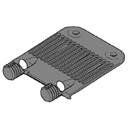 Blum TANDEMBOX/LEGRABOX MERIVOBOX Front-/Bodenstabilisierung, EXPANDO, R7037 staubgrau (VE:250) Nr. Z96.10E1