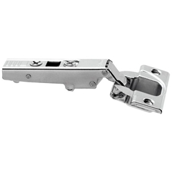 Blum CLIP top Standardscharnier 110°, Eckanschlag, mit Feder, Topf: Schrauben, vernickelt (VE:50) Nr. 71T3550