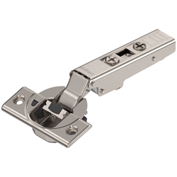 Blum CLIP top BLUMOTION Standardscharnier 110°, Eckanschlag, mit Feder, Topf: Schrauben, vernickelt (VE:50) Nr. 71B3550