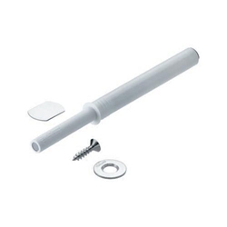 Blum TIP-ON Pin für Türen, Langversion, mit Magnet, inkl. Haftplatten, seidenweiß (VE:50) Nr. 956A1004
