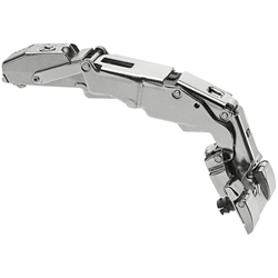 Blum CLIP top BLUMOTION Weitwinkelscharnier 155°, Eckanschlag, für 0-Einsprung, mit Feder, Topf: INSERTA, vernickelt (VE:125) Nr. 71B7590