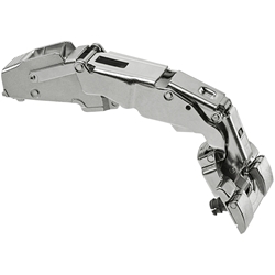 Blum CLIP top BLUMOTION Weitwinkelscharnier 155°, Mittelanschlag, mit Feder, Topf: INSERTA, vernickelt (VE:25) Nr. 71B7690