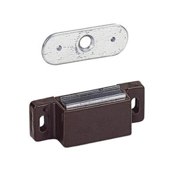 Hettich Haftmagnetschnäpper, 4kg, Kunststoff, weiß M 71/GP 1, 13139, B 46mm, H 13,5mm, T 15mm