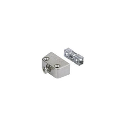 Hettich Trapez-Verbindungsbeschlag, B 40mm, H 15,8mm Trapez TZ 4 20891, Zinkdruckguss, vernickelt