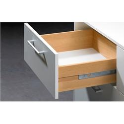 Hettich Kugelauszug, KA 270, 25156, 550mm für Holzschubkasten, Stahl, verzinkt Teilauszug