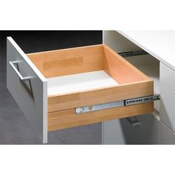 Hettich Kugelauszug, KA 290, 26561, 250mm für Holzschubkasten, Stahl, verzinkt Überauszug
