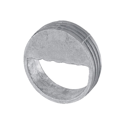 Hettich Schrank-Aufhänger, für Aufhängehaken SAH 305, 40669, zum Einpressen in Rückwand, Zinkdruckguss Bohrtiefe 11,5mm, Bohrungsdurchmesser 30mm