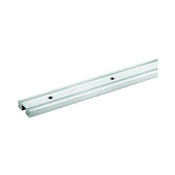 Hettich Laufprofil, oben, L 2000mm, SysLine S 9136105, Aluminium blank Bodenstärke min. 16mm, B 41,6mm, H 13,5mm