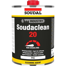 Soudal Reiniger Nr. 20, für PVC-Profile, nicht anlösend, Dose a 1ltr. Nr. 157518