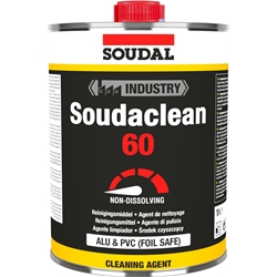 Klicken Sie hier, um das Bild zu vergrößern Soudal Reiniger Nr. 60, für pulverbeschichtete und eloxierte Oberflächen, nicht anlösend, Dose a 1ltr. Nr. 157520