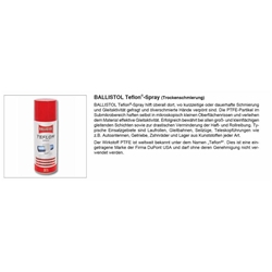 Ballistol-Teflonspray 200ml Dose Nr. 25600 EAN 4017777256000