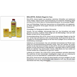 Ballistol Animal 100ml Flasche Nr. 26510 EAN 4017777265101