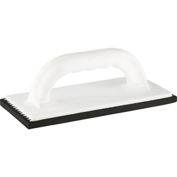 Reibebrett Zellgummi 14x28x1cm, schwarz (Kronen)
