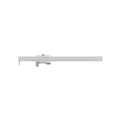 Streichmaß rostfreier Stahl mattverchromt 200mm (forum)