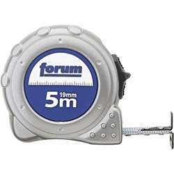 Taschenbandmaß 5mx19mm weiß (forum)