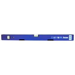 Forum LM-Wasserwaage Leichtmetall, blau 100cm mit gefrästen Messflächen