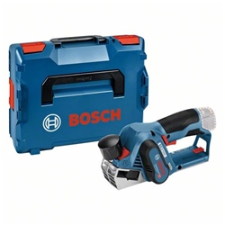 Bosch Akku-Hobel GHO 12V-20 Solo-Version ohne Akku und Ladegerät inkl. L-Boxx und 2 Hobelmesser, Service-Kategorie: A Nr. 06015A7002