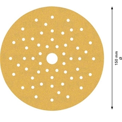 Bosch EXPERT C470 Schleifpapier, Mehrloch, für Exzenterschleifer, 150mm, K 180, 50-tlg. Nr. 2608901141