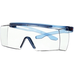 3M™ Überbriller SecureFit 3700, blauer Bügel, klare Scheibe EAN 4054596731943