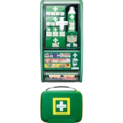 CEDERROTH Erste-Hilfe-Station inkl. Inhalt, DIN 13157 EAN 7310800028634