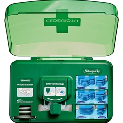 CEDERROTH Wound Care Dispenser blue Erste-Hilfe-Spender EAN 7310800017447