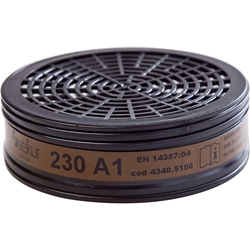 Ekastu Filter 230, A1 für POLIMASK 230 (Pack a 2 Stück) EAN 4013207422328