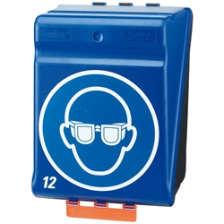 Gebra Aufbewahrungsbox SECU Maxi 12 für Schutzbrillen EAN 4002321491037