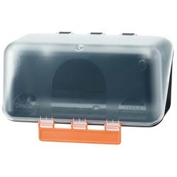 Gebra Aufbewahrungsbox SECU Mini ohne Gebotszeichen, transparent EAN 4002321412001
