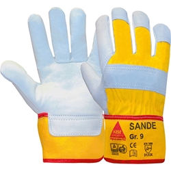 Hase Handschuh Sande, Rindsleder, Gr. 10 EAN 4018949444102
