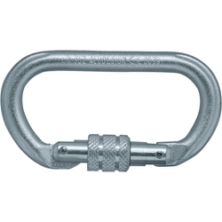SKYLOTEC Karabiner, oval, mit Schraubsicherung, Stahl, EN 362, 22kN EAN 4030281053798