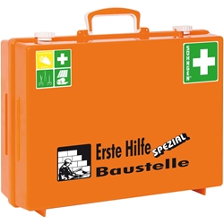 SÖHNGEN Erste-Hilfe-Koffer Spezial MT-CD Baustelle, orange EAN 4250108800293