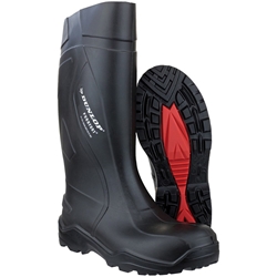 DUNLOP Stiefel Purofort+, S5 CI SRC, schwarz