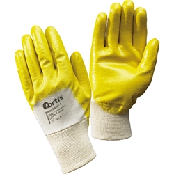 fortis Handschuh MechanicL, Nitril, gelb