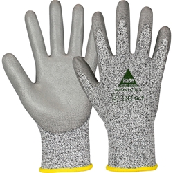 Hase Schnittschutzhandschuh Medio Cut3, PU-beschichtet