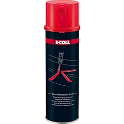 E-COLL EU Baustellenmarkierspray 500ml rot