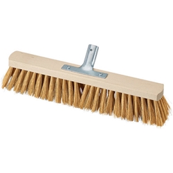 Industrie Saalbesen Kokos 100cm mit Stielhalter