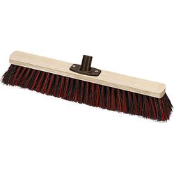 Nölle Besen Power-Stick Arenga/Elaston 40cm schwarz/rot, für Stiehl Durchmesser 24mm (Industriebesen, Südharzer, Bauernbesen)
