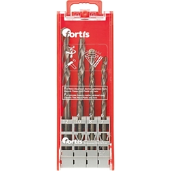 fortis Allzweckbohrer-Set 7-teilig 4,5,6,7,8,10,12mm